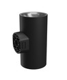 18W Torre upp/ned vägglampa - IP54 utomhus, Rund, CCT, 3 ljusfärger, svart, inkl. ljuskälla