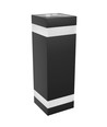 18W Torre ring vägglampa - IP54 utomhus, CCT, fyrkantig, 3 ljusfärger, svart, upp/ner, inkl. ljuskälla