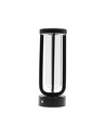 Outlet: Blomvas med LED-ljus Inne/ute - Svart, dimbar, IP54 utomhus