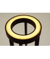 Outlet: Blomvas med LED-ljus Inne/ute - Svart, dimbar, IP54 utomhus