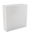 20W CCT vägglampa - IP54 utomhus, 25x25cm