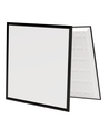 60x60 CCT LED-panel, 36W - Höjd: 35mm, 140lm/W, svart kant