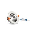 10W Ø14cm Downlight - Hål: Ø13 cm, Mått: Ø14 cm, 800lm, Justerbar vinkel