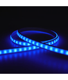 5m 9W/m RGB CLIP-ON LED-strip - 230V, IP67 vattentät, vitt hölje, 60 LED