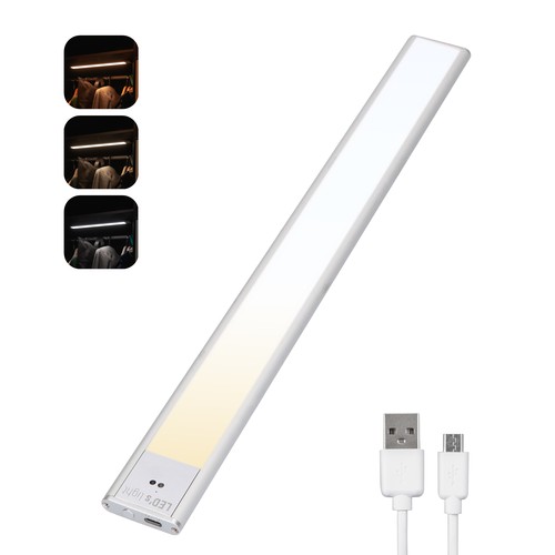 Slimline LED underskåpsarmatur Med Sensor, CCT, Dimbar - 600 mm