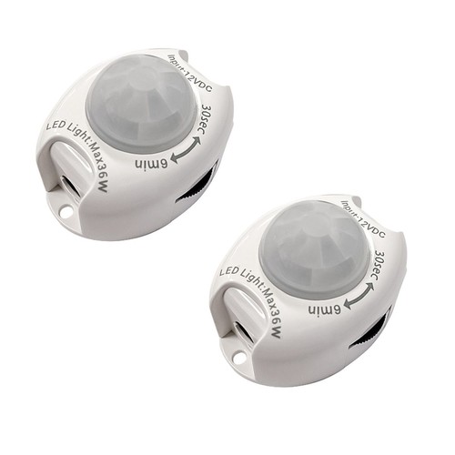 Outlet: Trapp Sensor Set För 12V LED Strip i Vit - 2-Pack