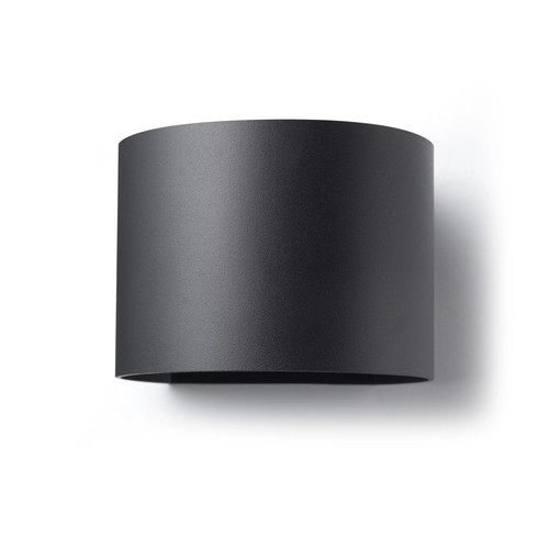 BONITO Utomhus LED Vägglampa 10W, IP65, Dimbar - Svart