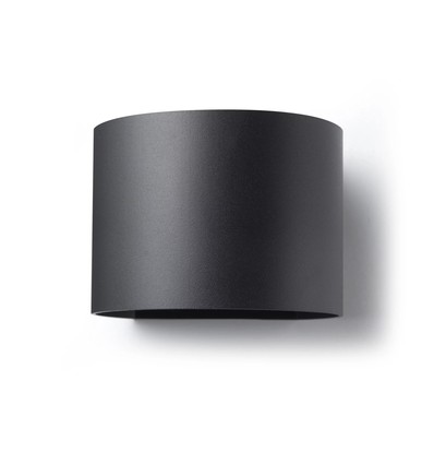 BONITO Utomhus LED Vägglampa 10W, IP65, Dimbar - Svart