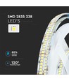 5m 17W/m LED-strip - 24V DC, IP20, 150lm/W, 238 LED per meter