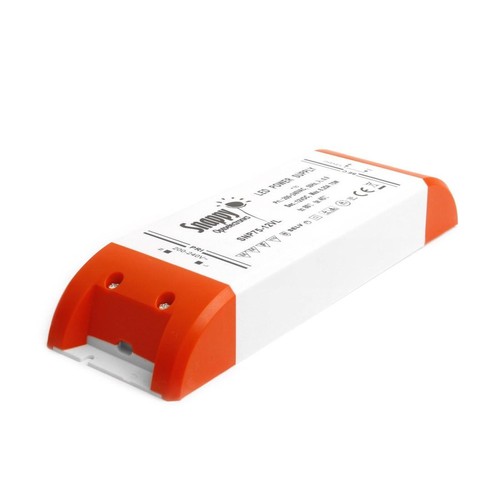 Kvalitets LED Driver 230V Till 12V-DC - Stabil 0-75 Watt