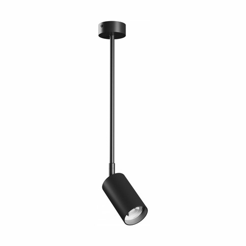 GU10 takspotlight på arm - Svart, justerbar, utan ljuskälla