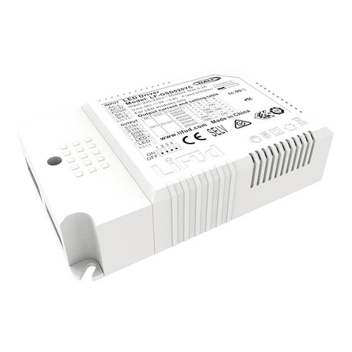 Lifud 45W 5i1 LED-driver - Push dim, 0-10V och DALI, flicker free