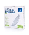 Outlet: Aigostar E5 Slim LED Downlight Spot 18W, Ø220 i 3000K, 230V i Vit