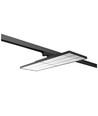 60W 3-fas Shoplight - 166lm/W, 90 graders spridning, Svart, LED board, butiksbelysning