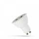 GU10 4W LED-lampa - 55°, varmvit, med lins