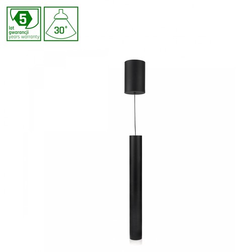 11W HANGIT MULTIWAY S taklampa - 1070lm, 2700K, 30°, svart, höjdjusterbar, IP20