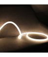 10m Neon Flex Tube för inredning - 230V, varmvit, D16 Neon komplett set