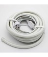 10m Neon Flex Tube för inredning - 230V, varmvit, D16 Neon komplett set
