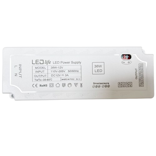 LEDlife möbelspot strömförsörjning 36W - Till Sono, Cabi och Reco möbelspot, max 6 spot