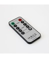 LED-blockljus 3-pack med ljusslinga, flameffekt - Ø7,5cm, 10/12,5/15cm, fjärrkontroll, timer, äkta vax