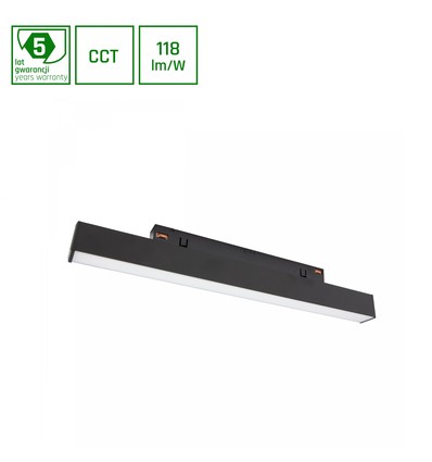 8W SYSTEM SHIFT LINE S skenspot, 48V - CCT, 123lm/W, 48V DC, CLICK & SHIFT system