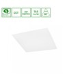 62x62 LED panel, 25/40/45W - Justerbar watt och CCT, 144lm/W, UGR19, 5 års garanti