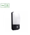 20W LED vägglampa med sensor - 4000K, IP54, rörelsesensor, utomhus