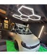 168W RA95 Hexagon LED 5 fält komplett set - Inkl. strömanslutning