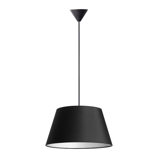 Isabella Campo Ø45 Pendel Lampa E27 i Svart/Vit - Nielsen Light