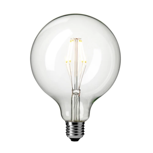 Classic Dimbar E27 LED Globelampa Ø125 På 4W i 2200K, Ra95