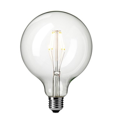 Classic Dimbar E27 LED Globelampa Ø125 På 4W i 2200K, Ra95