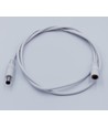 DC-Förlängningskabel - 3 m, 5V-24V, vit