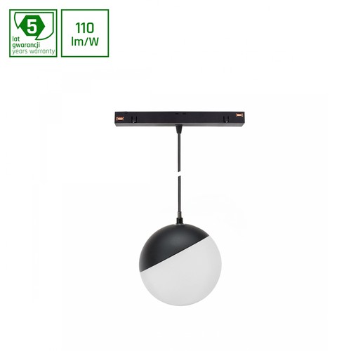 5W LED lampa för skensystem - 48V, DC, SMART