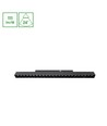 33cm 18W SYSTEM SHIFT BASIC GRID M magnetisk skenspot - 48V, 111lm/W, 4000K, skensystem för kontor