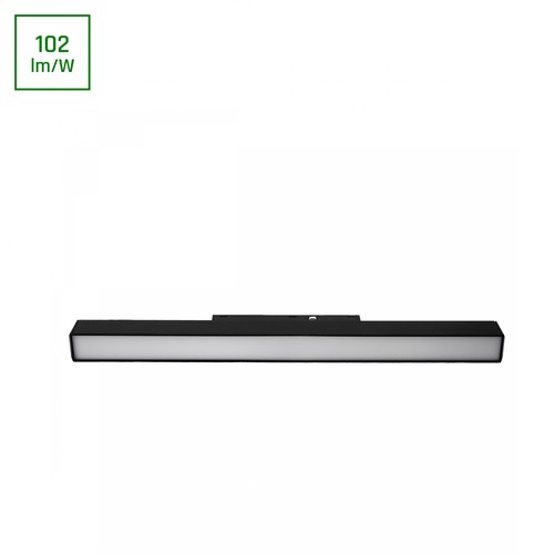 10W SYSTEM SHIFT BASIC LINE S skenspot, 48V - 1020lm, 30cm, 2700K, IP20, för SHIFT skensystem