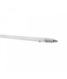 150cm 45W Vidarekopplad armatur - LED, 5400lm, IP65, industri/verkstad