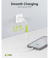 Goobay USB-laddare 5W - USB-A, vit, perfekt för mobil och lampor