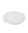 6W Ø12cm LED infälld panel - Hål: Ø11 cm, Mått: Ø12 cm