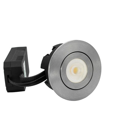 Outlet: SUNS 6,5W Lågprofil downlight - DimTone, RA95, Borstat stål