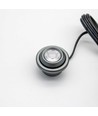 1W Ø2,9cm SPOT29 möbelspot infällnad RA90 - 12V DC, Hål: Ø2 cm, Mått: Ø2,9 cm, Borstat stål