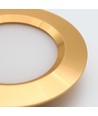 2,7W Ø6,8cm Reco68 möbelspotlight infällnad RA92 - 12V DC, Hål: Ø5,5 cm, Mått: Ø6,8 cm, Guld