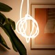 10m Neon Flex Tube för inredning - 230V, varmvit, D16 Neon komplett set