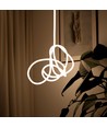 5m Neon Flex Tube - 230V, varmvit, D16 Neon komplett set, inredning