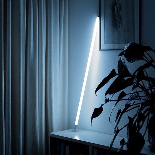 120cm Neon Tube LED, Kallvit - Designerrör, justerbar ljusstyrka, inkl. sladd