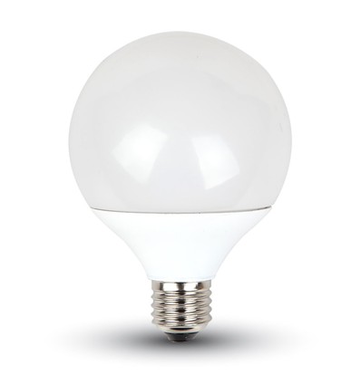 E27 10W LED G95-lampa - 810lm, 6400K, kallvit, ersätter 60W