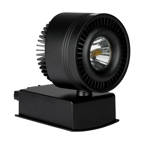 33W LED COB skenspot, RA95 - Svart, 1800lm, kallvit