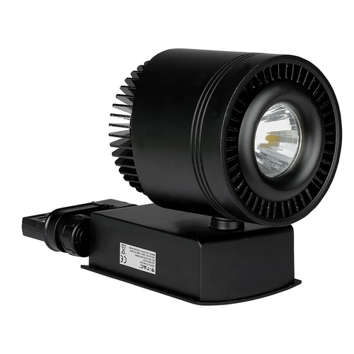 45W LED skenspot, RA95 - 25 grader, svart, COB LED
