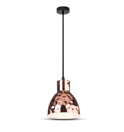 E27 pendelupphängning, Koppar - Ø15cm, max 60W, utan ljuskälla