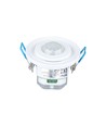 PIR taksensor med rörligt huvud, justerbar - 360 grader, max 400W LED, vit