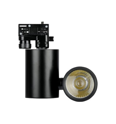 15W LED skenspot, RA95 - 24 grader, Svart, 5 års garanti